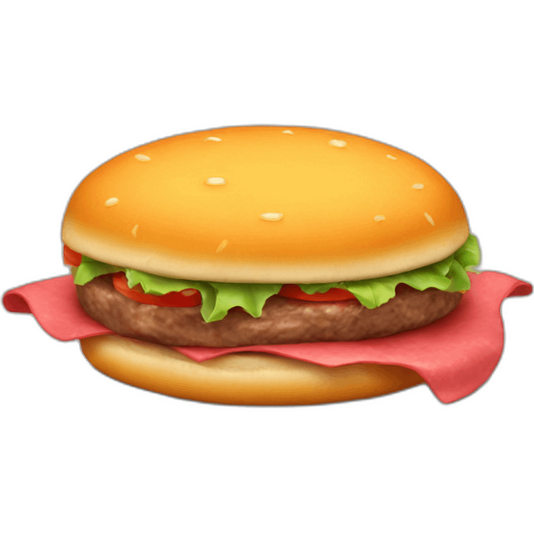 lean beef patty emoji