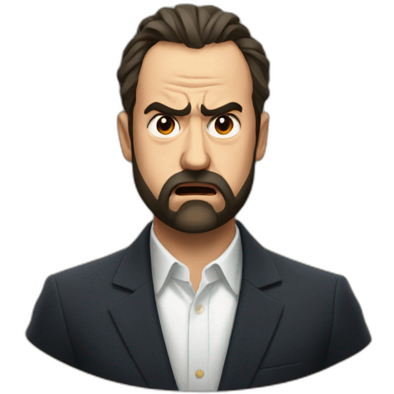 Santiago Abascal angry emoji