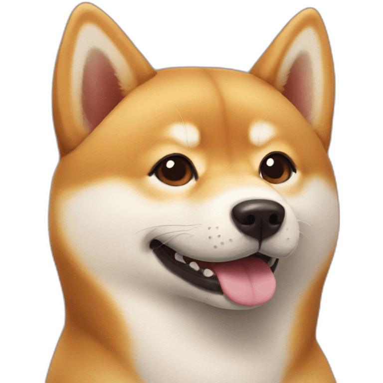 shiba inu smile emoji