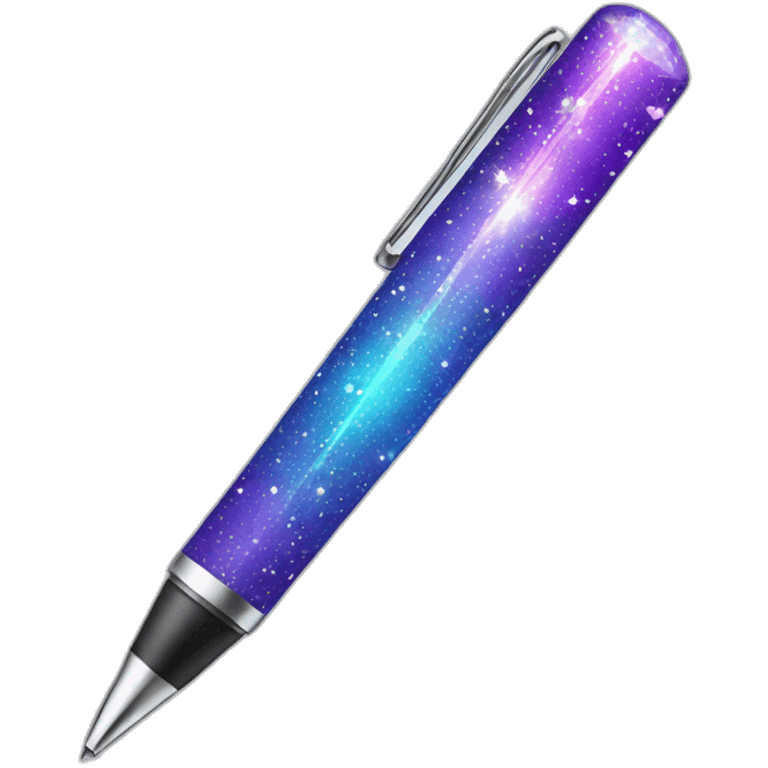 pen sparkling stars emoji