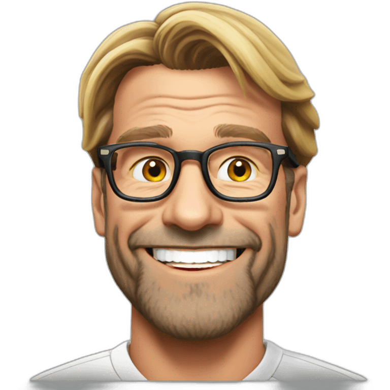 jurgen Klopp happy emoji