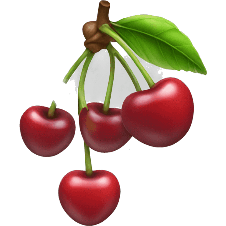 3D Cherry  emoji