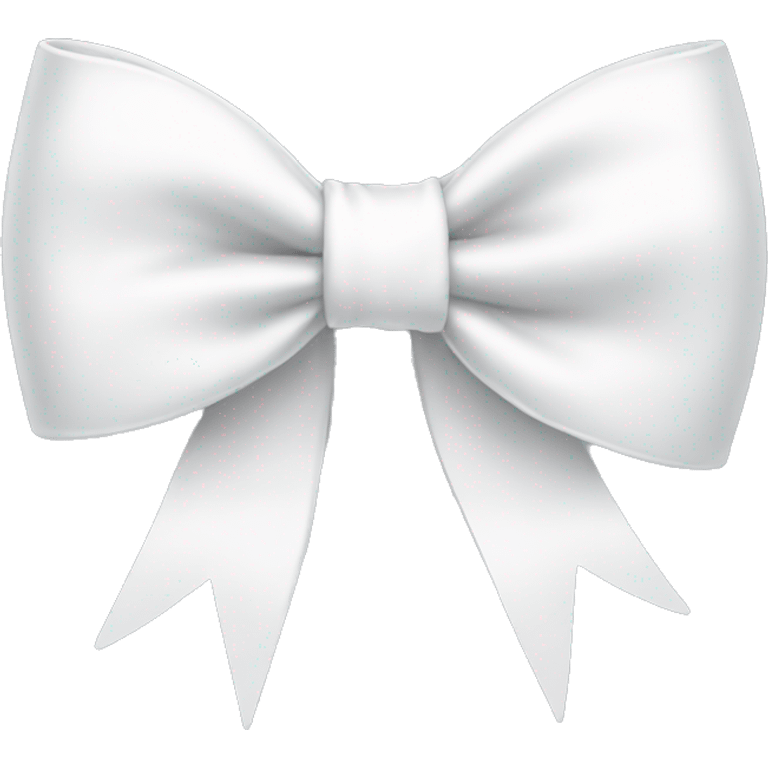 white bow emoji