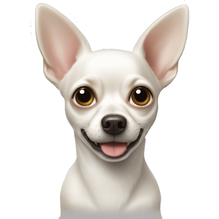 White chihuahua emoji