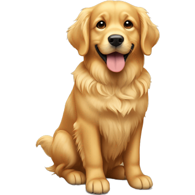 Golden retriever  emoji