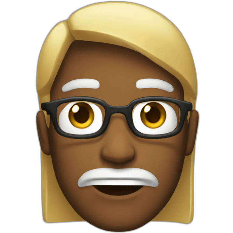 persona con cara de desagrado emoji