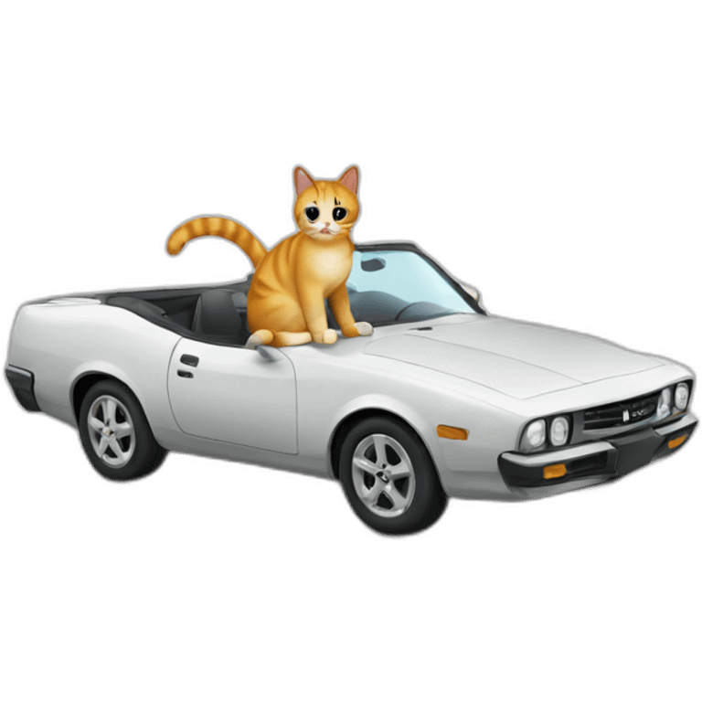 car on cat emoji