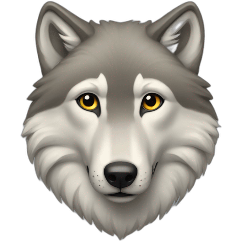 Un. Loup emoji