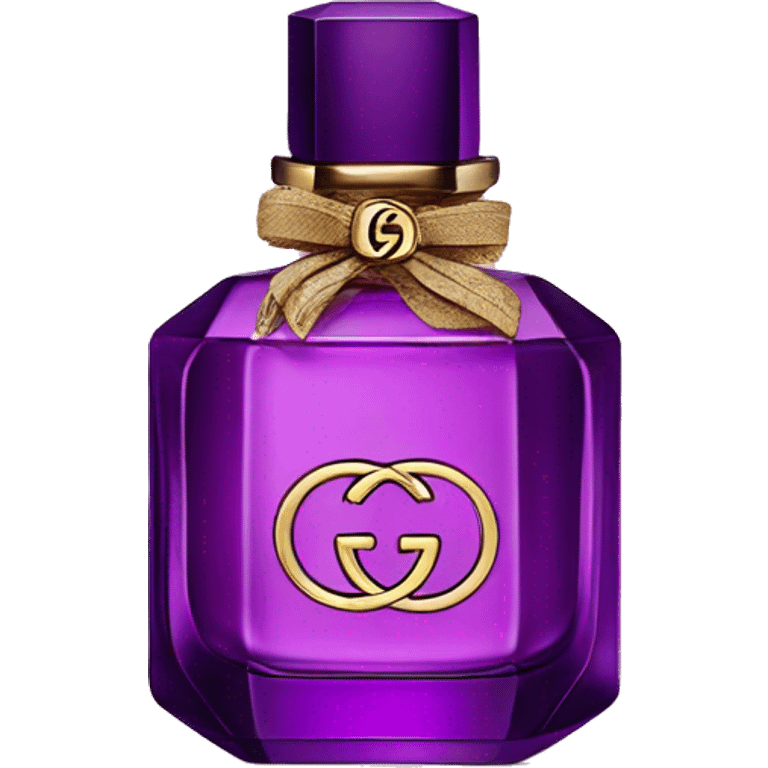 Gucci Mongolia purple perfume  emoji