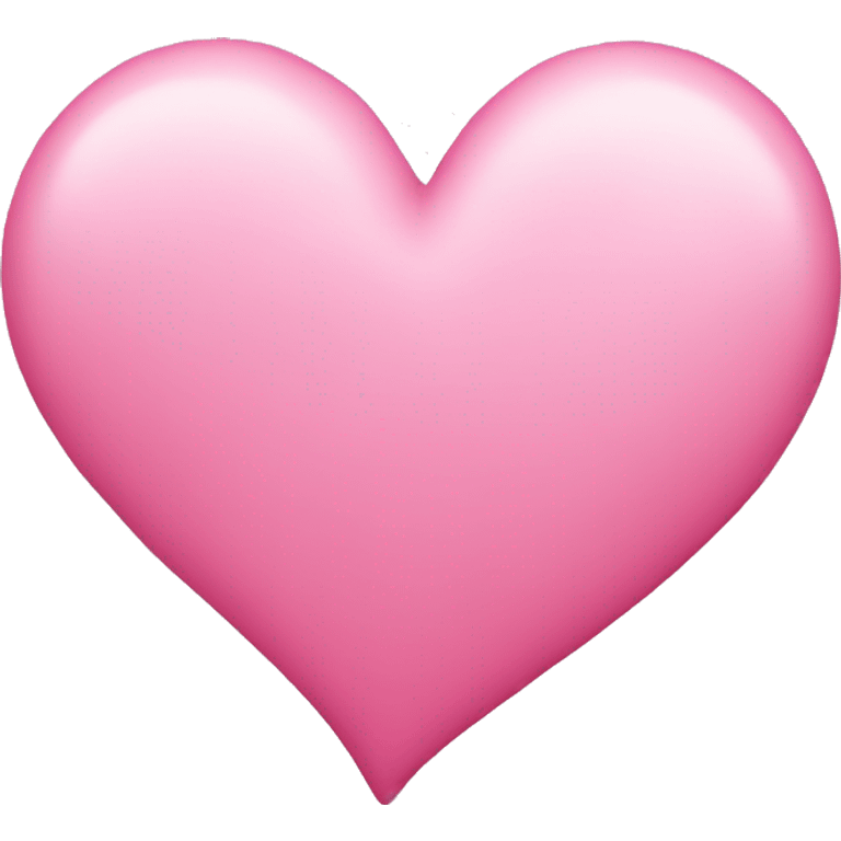 Pink heart emoji