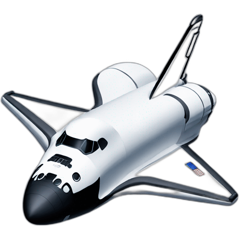 space shuttle emoji