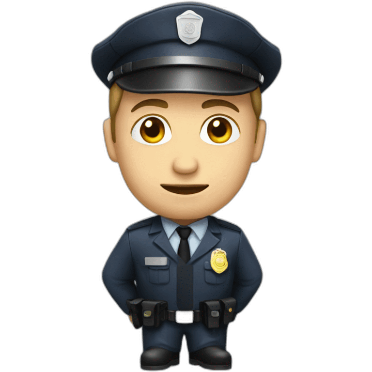 Forensics cop emoji