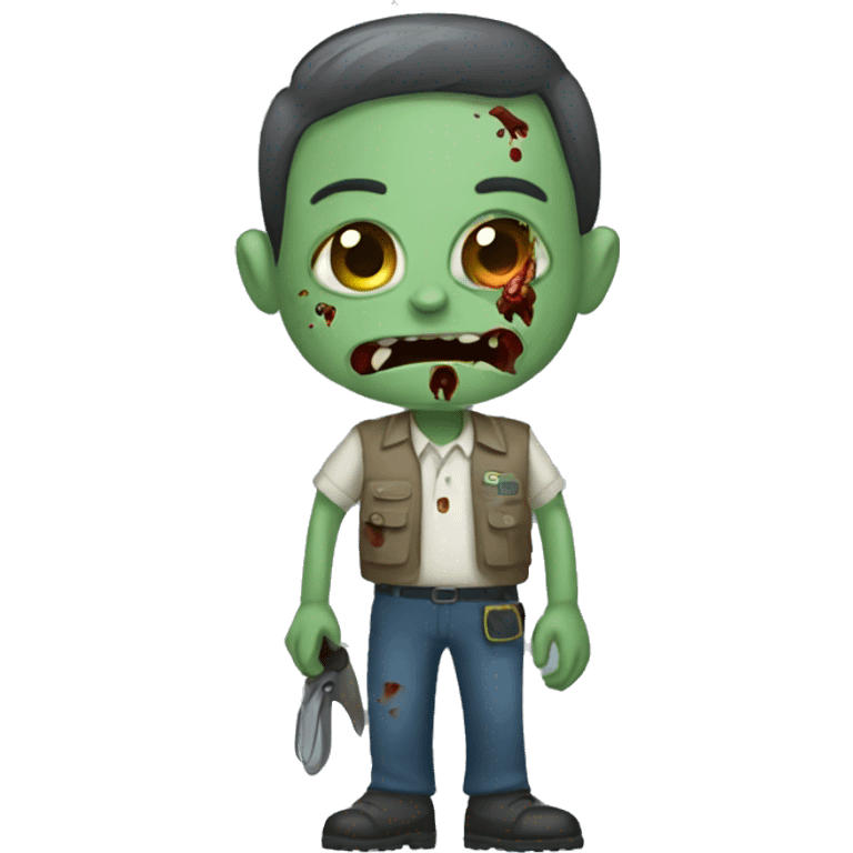 zookeeper zombie emoji