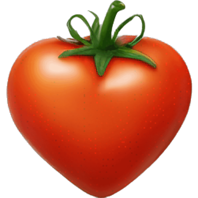 heart-shaped tomato emoji