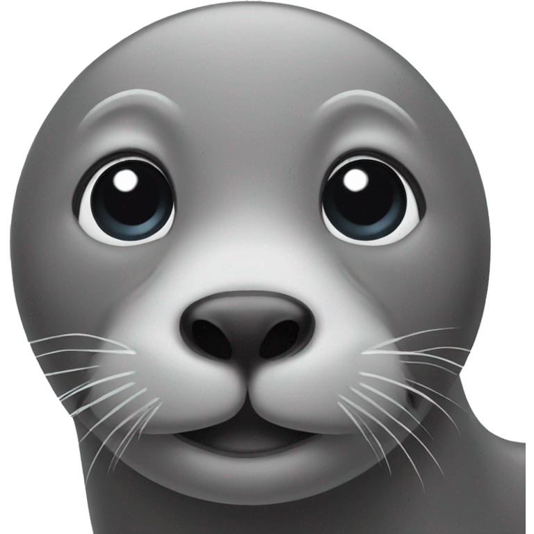 Seal with elephant nose emoji