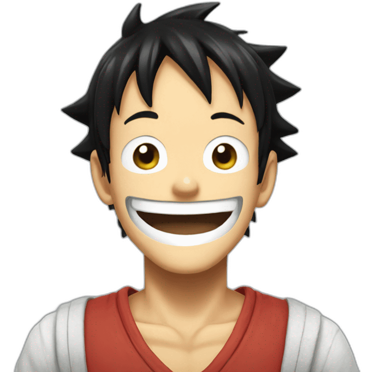 Luffy smile emoji