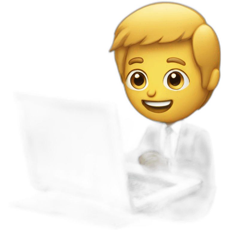 laptop man emoji