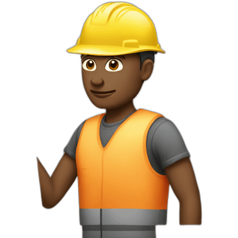 worker has an idea emoji