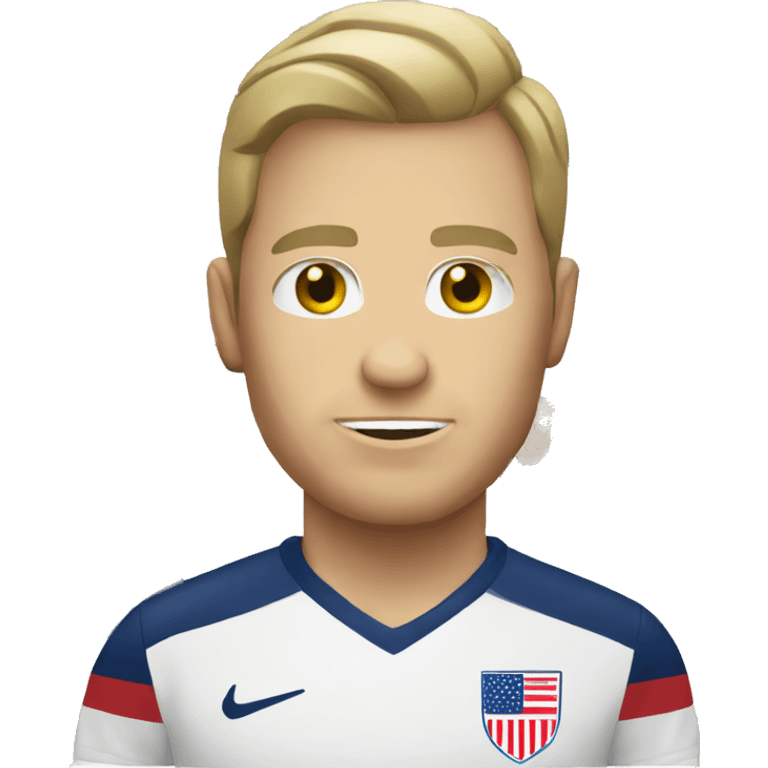 USA white man soccer emoji