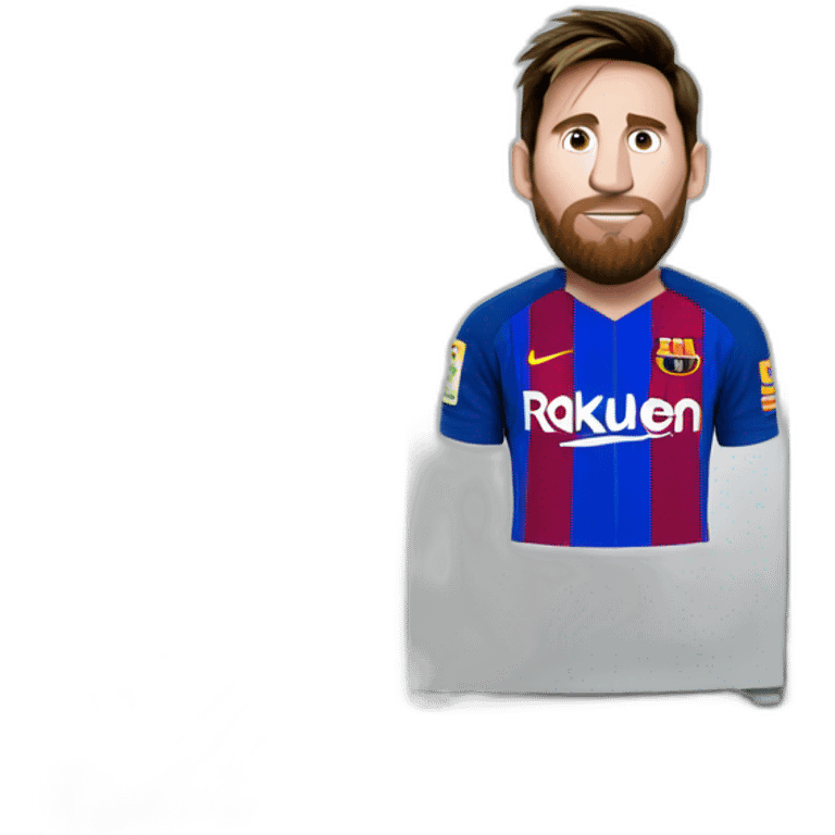 Messi dans un frigo emoji