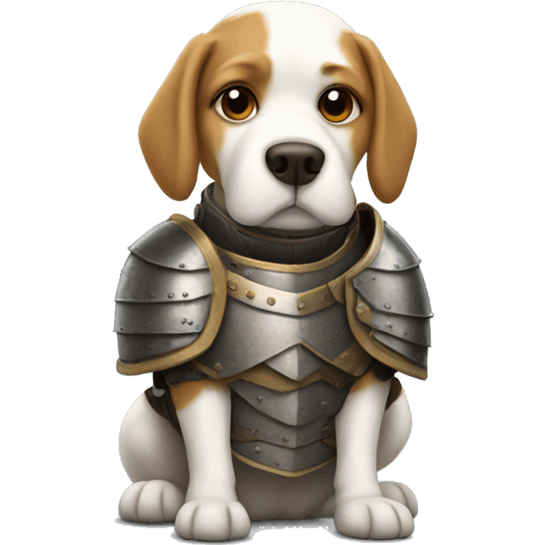 Dog in armour emoji