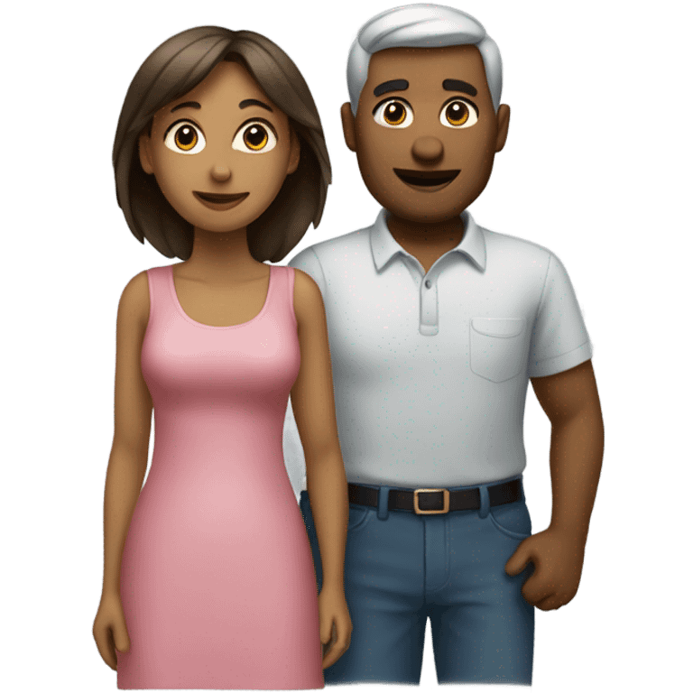 woman and man emoji