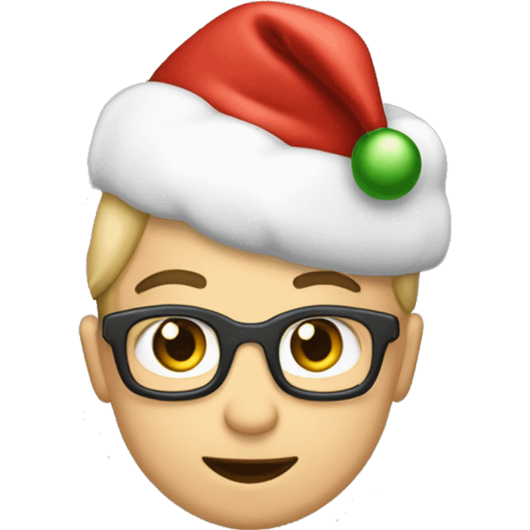 Hámster  navideño￼ emoji