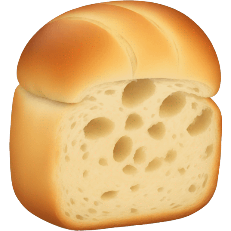 single dinner roll emoji