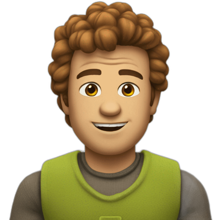 emmet brown shrek emoji