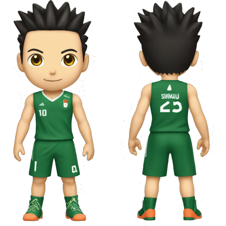 Shikamaru avec le maillot de l’Algérie  emoji