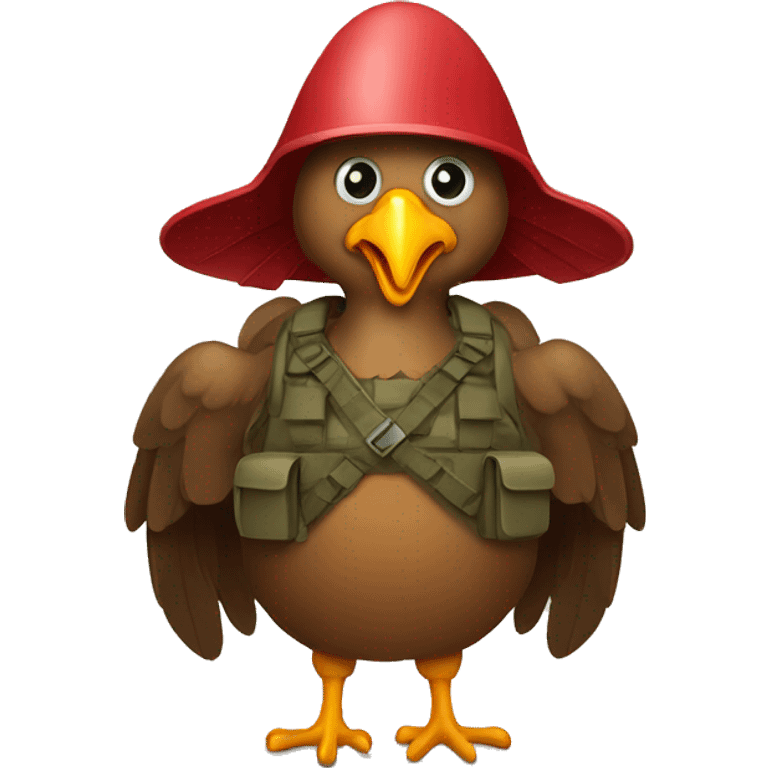 Turkey soldier emoji