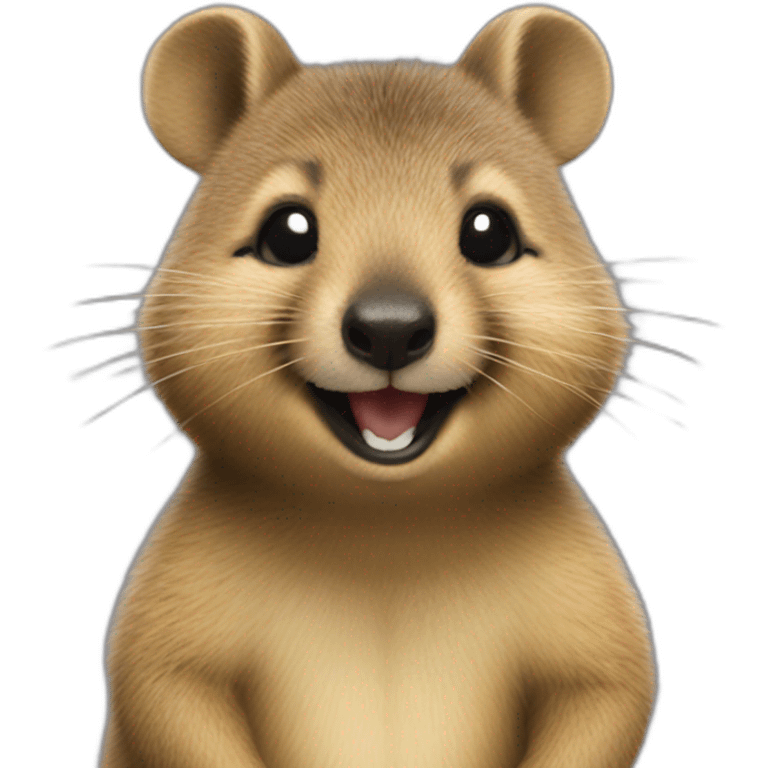 skinny happy quokka smile emoji