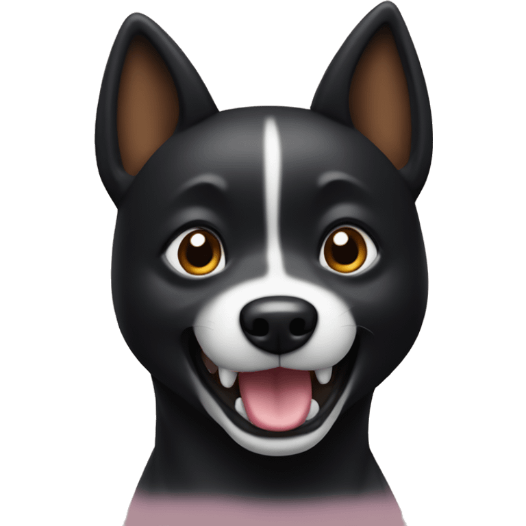 black Shiba Inu dance emoji