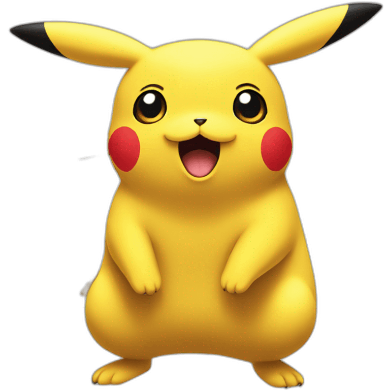 Surprised pikachu emoji