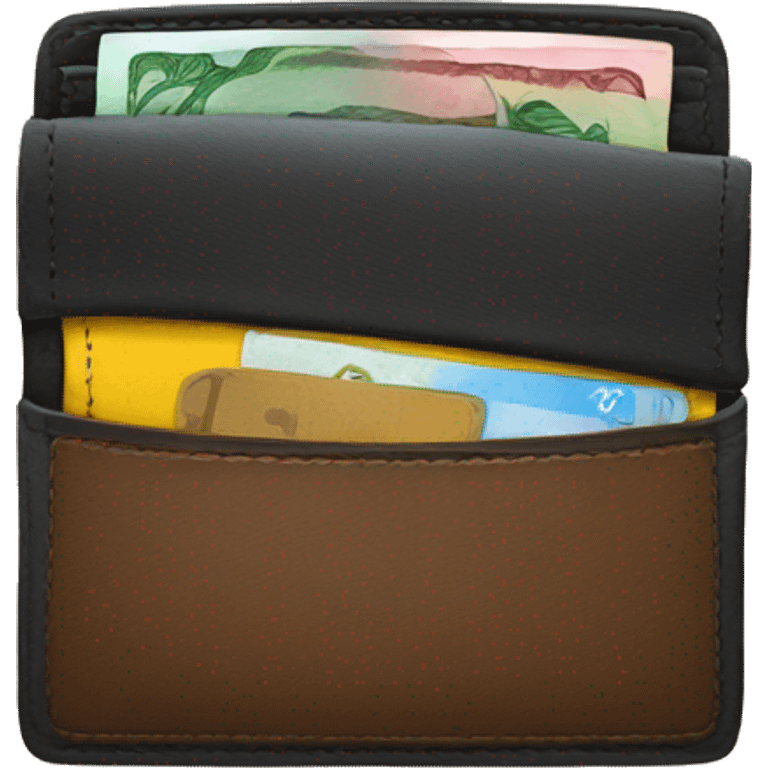 clothing inside of wallet emoji