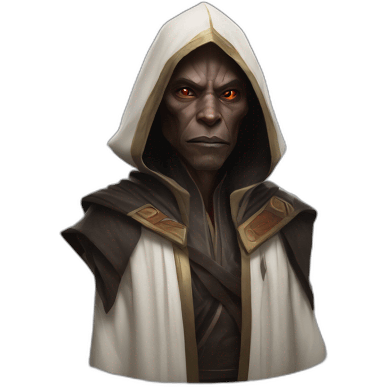 hyperrealist sith jedi in world of warcraft emoji