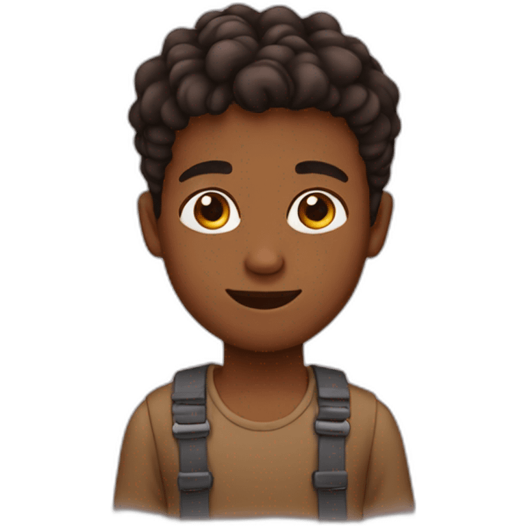 brown boy emoji