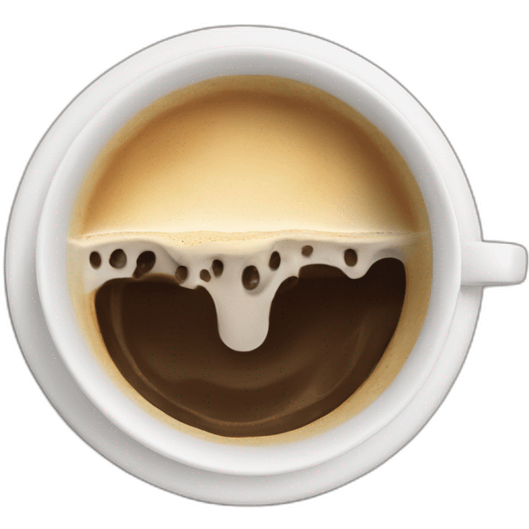 coffee drain emoji