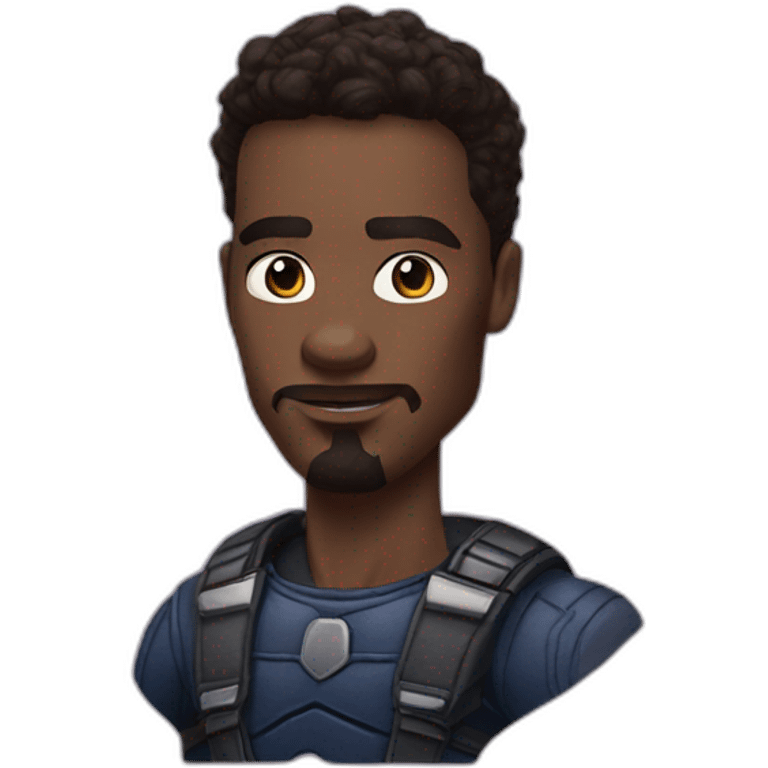 All Marvel avengers heroes portrait emoji