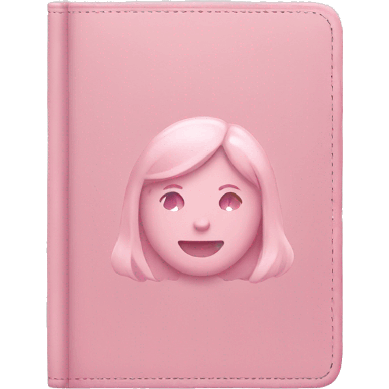 Light pink passport  emoji