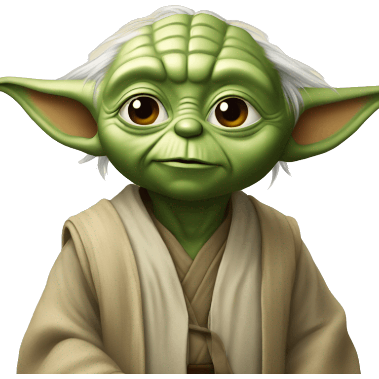 Yoda is a student
 emoji