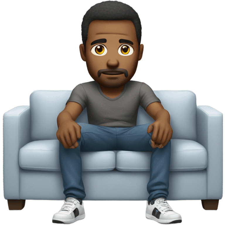 Man playing Xbox emoji