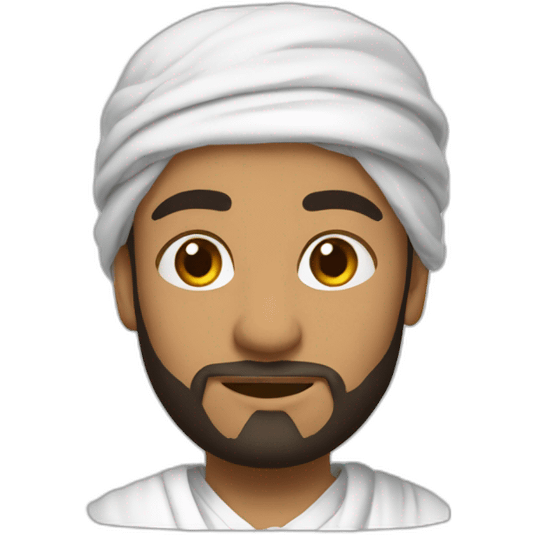 Musulman avec kalash emoji