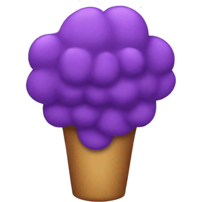 Purple drin emoji