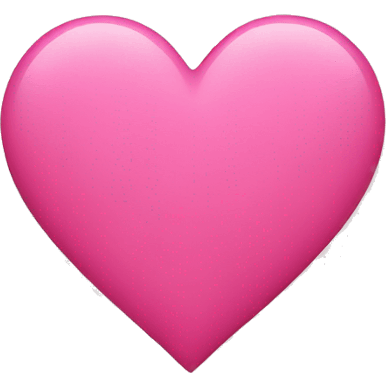 Pink heart  emoji