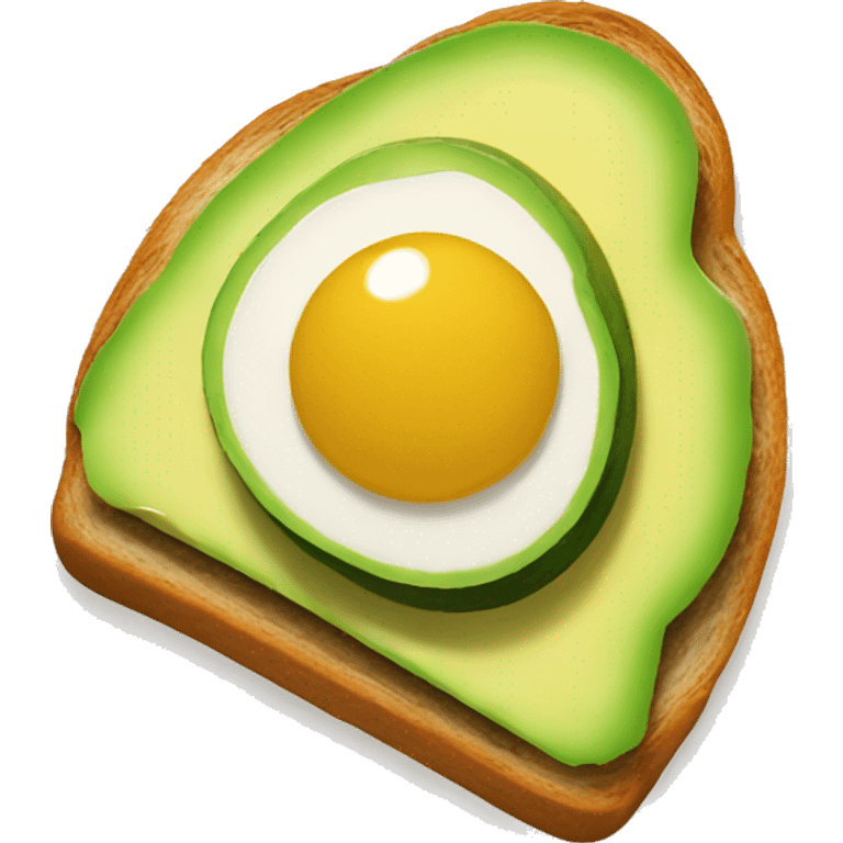 Avocado toast emoji