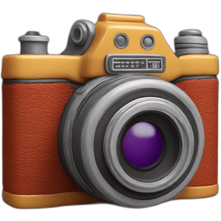 Plasticine Old Film Camera emoji