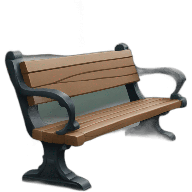 Stangers waiting bench emoji