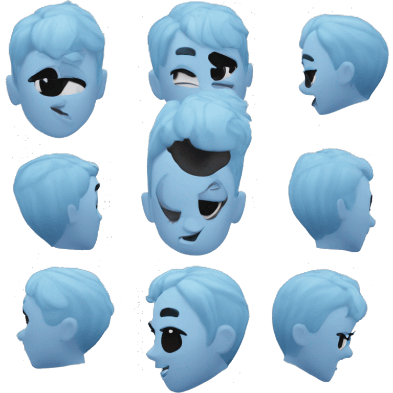 plambob the sims 4 pastel blue emoji