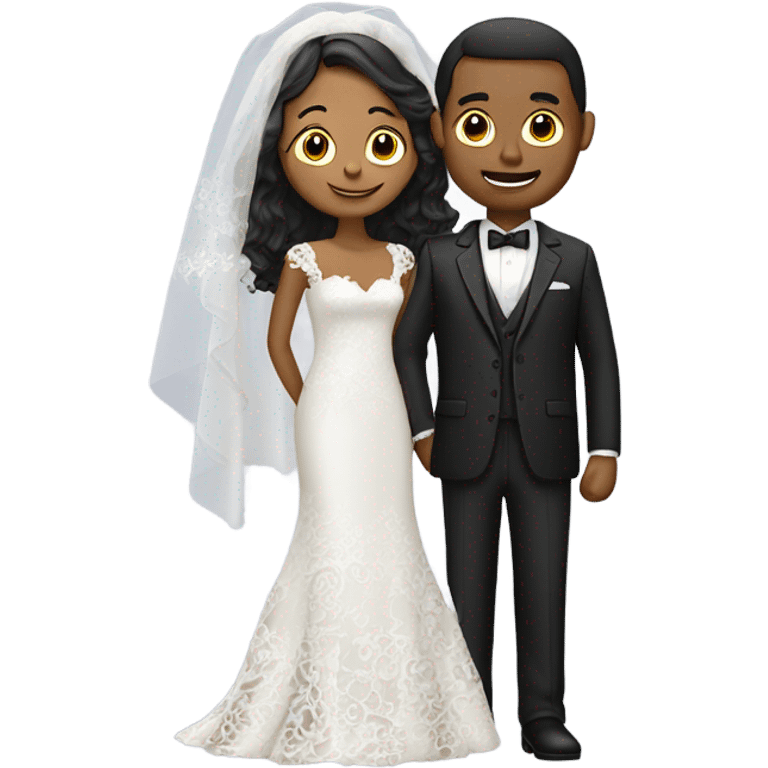 bride and groom emoji